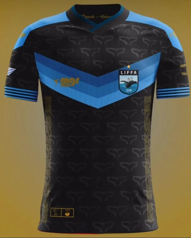 Camiseta de LIFFA con RegusciLabs como sponsor